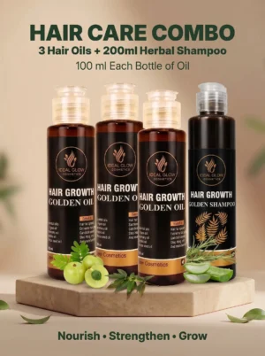 Buy 3 Hair Growth Oils & Get 200ml Shampoo Free